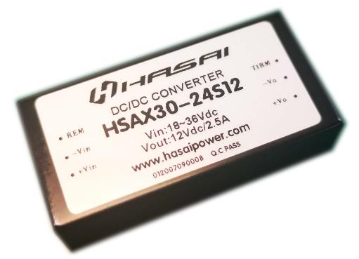 DCDC电源模块隔离稳压HSAX30W系列