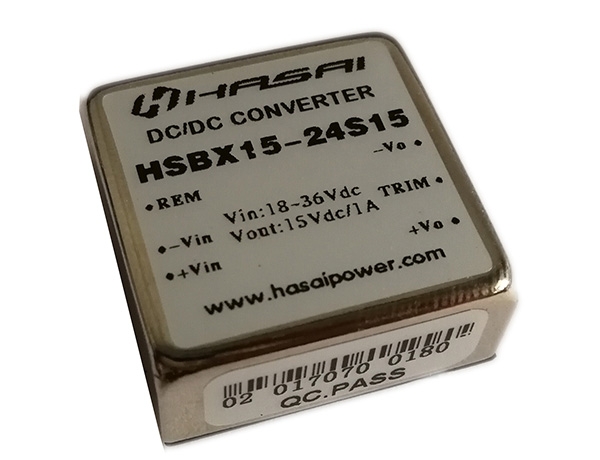 HSBX10-15W 宽电压隔离稳压 DC/DC 系列