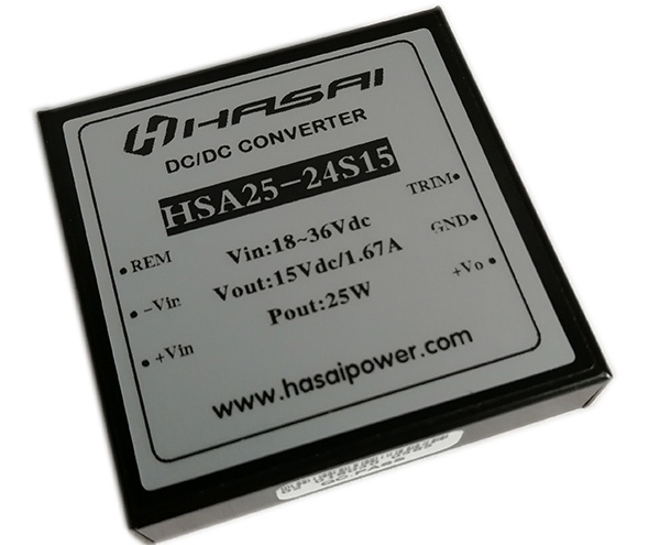 天津HSA25～30W 宽电压隔离稳压 DC/DC 系列
