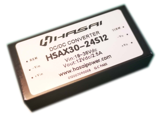 HSAX30W 宽电压隔离稳压 DC/DC 系列