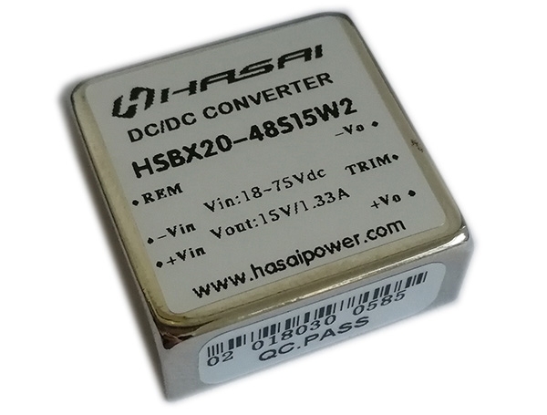HSBX20W 宽电压隔离稳压 DC/DC 系列