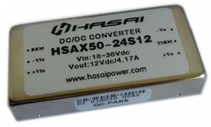 DCDC电源模块隔离稳压HSAX40-50W系列